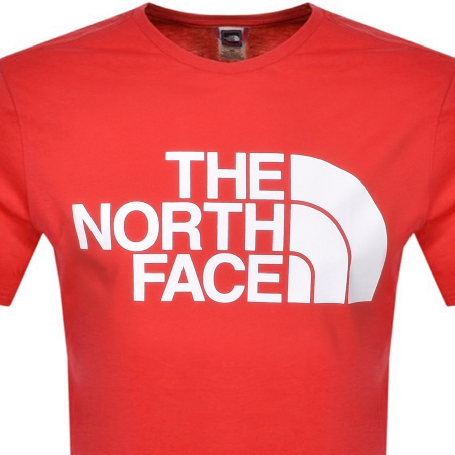 Alternative Image for ProductThe North Face Standard T Shirt Red2